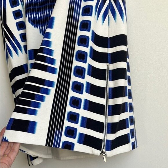Trina Turk Katie Ziggurat Print Dress - 6 - Picture 5 of 7